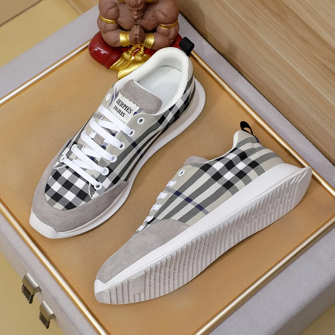 Men's shoes 💰400💰【HERMES】hot-selling men's shoes counter original items! The world's top brands...Luxury quality...//Fashion and high-end footwear 👍💪🏻...give you a low-key luxury comfort experience👍. The upper is made of pure Italian imported first-layer cowhide... 🐑 Leather lining..., comfortable and breathable, high-end and classy... luxurious and noble!! .. OEM factory shipment [Hug] stall.. Original plate. color, code number 38--44